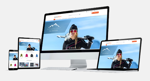 Onlineshopping auf allen Geräten