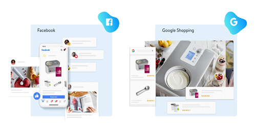 Social Shopping Schnittstelle